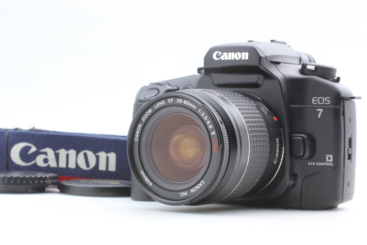 Canon EOS 7/EF 28-80mm USM (良品） Mint】CANON EOS 7 + EF 28-80mm f/3.5-5.6 Ⅲ 35mm film camera