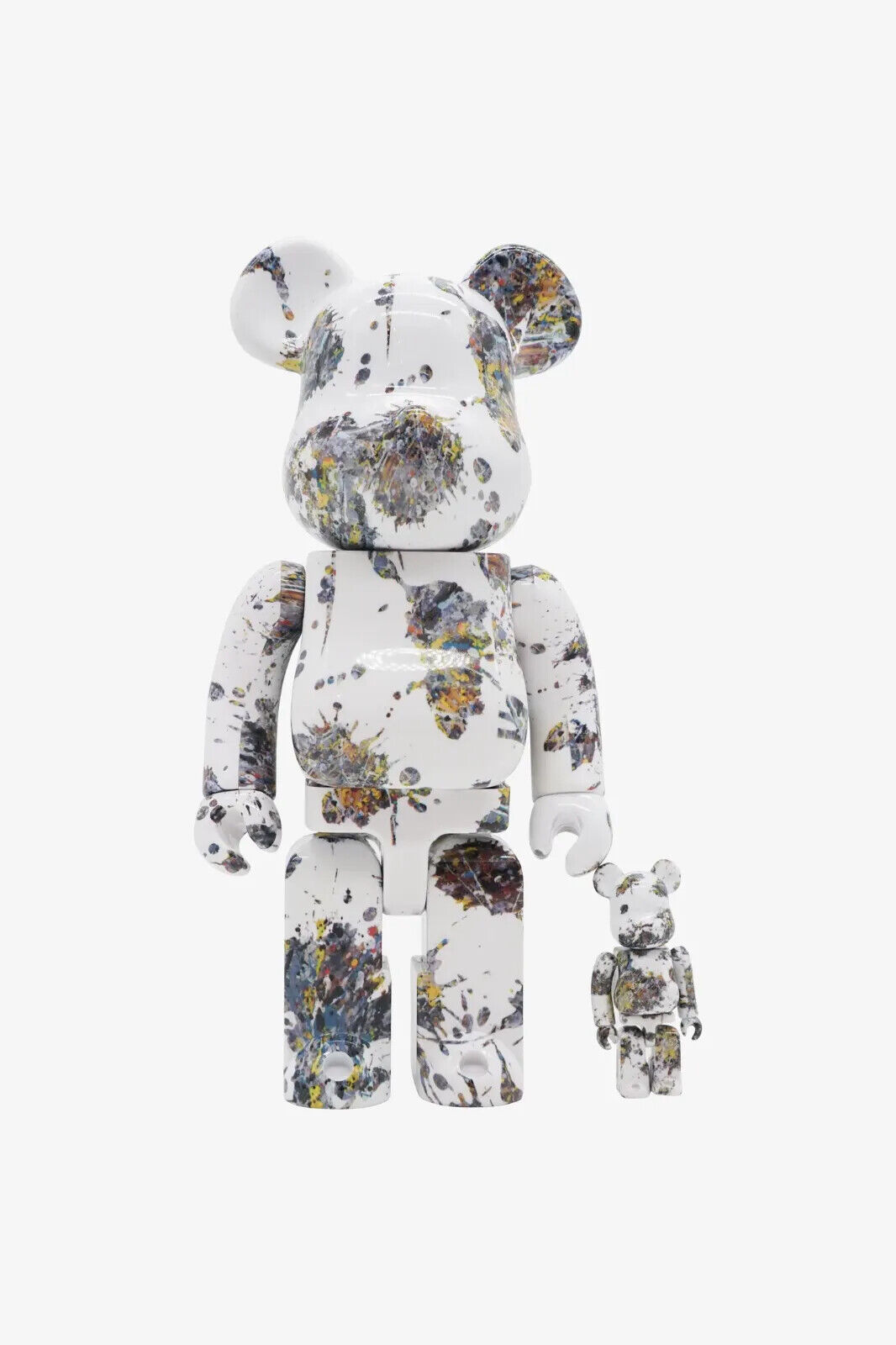 BE@RBRICK Jackson Pollock 100％ & 400％