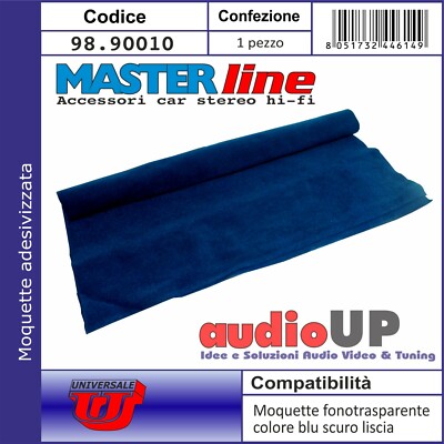 Moquette Acustica Adesiva Nero 70x140cm | Fonoassorbente Per Box Auto E Hi-Fi - Foto 4