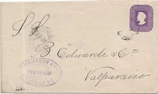 1897 Coquimbo to Valparaiso, Chile (60304)