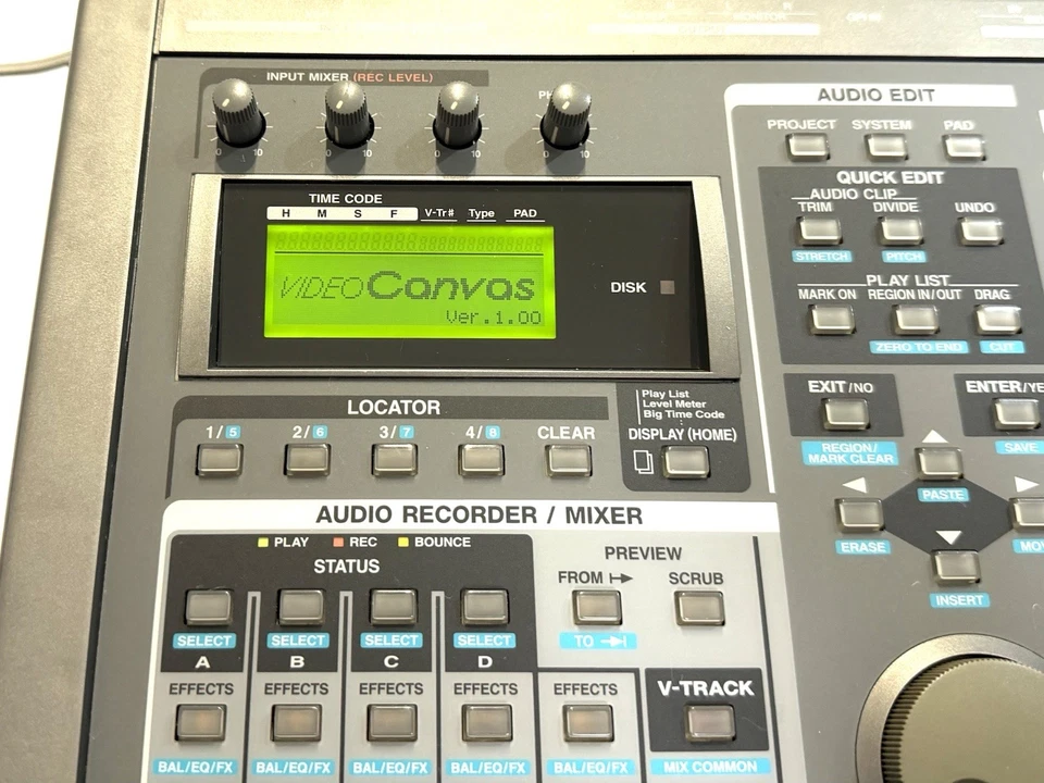 Roland A-6 VideoCanvas Digital Multi Audio Station + Power Cable + Manual/tested - Image 4 of 4