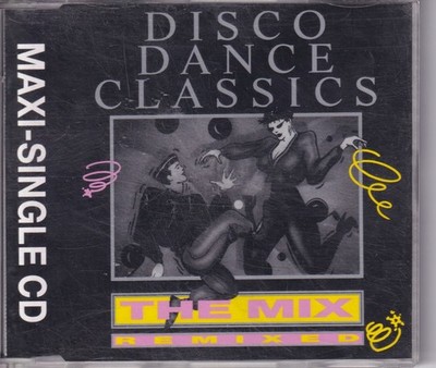 -0893- Disco Dance Classics - The Mix - Maxi-CD- vg++