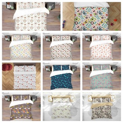 3D Butterfly Pattern Colorful Quilt Cover Duvet Cover Comforter set