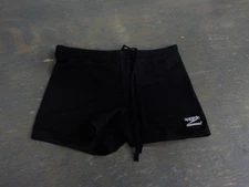 Speedo Men's Endurance+ Square Leg Swim Shorts - Black - 30 - Used - Acceptable