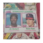 Topps Vintage 1980 #206 J.R. Richard Nolan Ryan MLB Strikeout Leaders Card