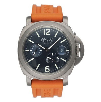 Panerai Luminor Marina Power Reserve Titanium Deep Blue Dial 44mm Pam00093