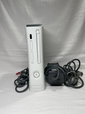 Microsoft Xbox 360 White 15GB Console W/3rd Party Controller *Tested & Works*