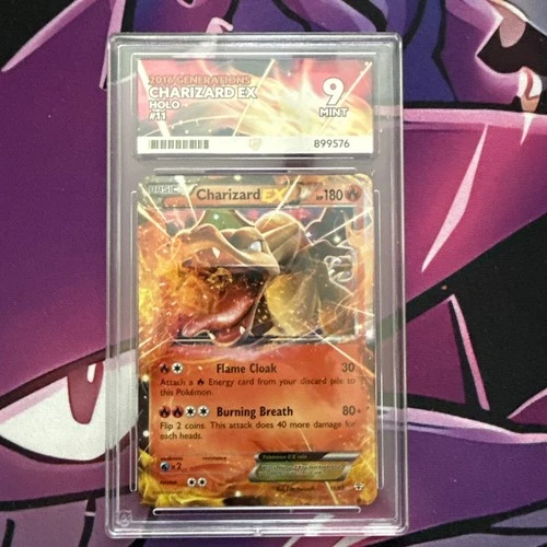 🔥 Pokémon TCG – Charizard-EX 11/83 – Generations (2016) – Ultra Rare – ACE 9