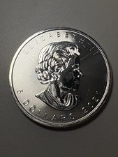 2001 Canada 5 Dollars Silver Maple Leaf