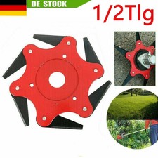 6 Zahn Dickichtmesser  F&uuml;r Stihl Motorsense Freischneider Messer Blatt Klinge DE