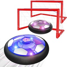 Ancesfun Kids Toys Hover Small 6-7 inches ball, 12-14 goal , Black