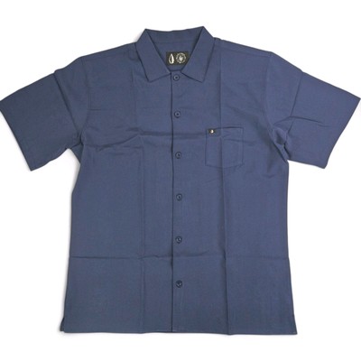 Tachuntfish THF Mojito Navy Blue Mens Button Up Shirt Medium Original Fit