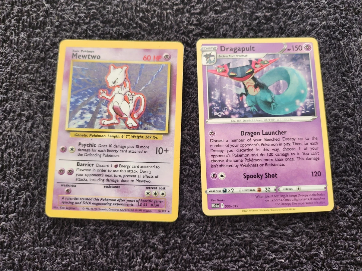 Mewtwo Pokmon TCG Holo Rare Base Set Individual Collectible Card Game Cards for sale | eBay Mewtwo Pokmon TCG Holo Rare Base Set Individual Collectible Card Game Cards for sale | eBay