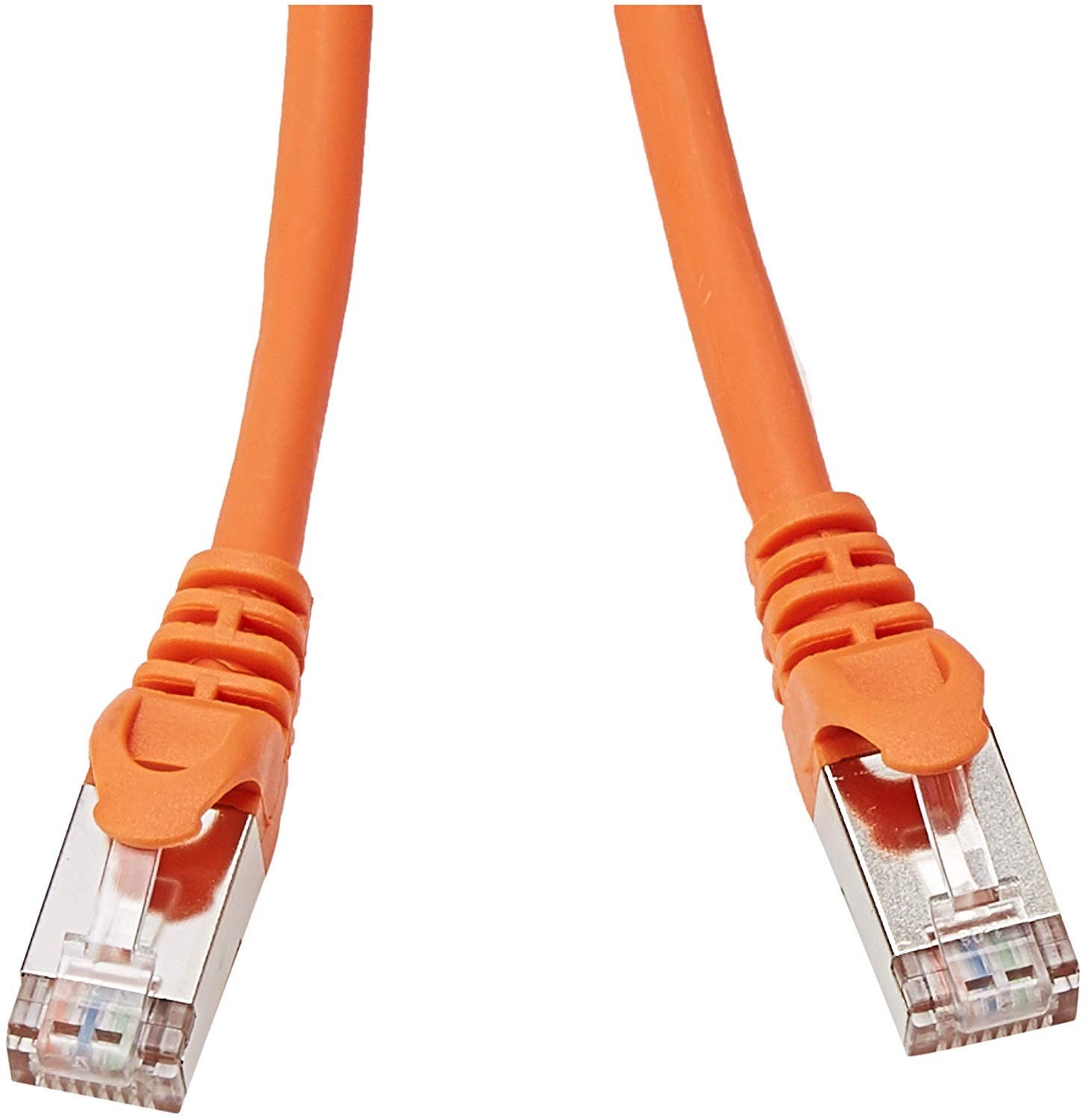 Equip Patchkabel RJ45 Cat6A S/FTP (S-STP) PIMF 0,25 m Orange 0,25 Meter