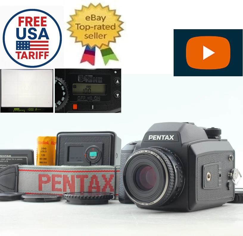 PENTAX 645NII Film Cameras for sale | eBay
