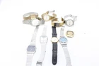 F x10 Vintage Various Gents Quartz Seiko Wristwatches, Not Working, Parts Only