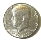 1776 - 1976 BICENTENNIAL SILVER KENNEDY HALF DOLLAR