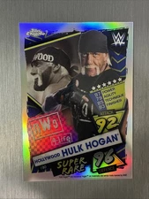 2021 WWE Topps Chrome Slam Attax HOLLYWOOD HULK HOGAN REFRACTOR SUPER RARE nWo