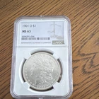 1901 Morgan Silver Dollar MS63 NGC Uncirculated New Orleans KM#110 0.9 Fine $1