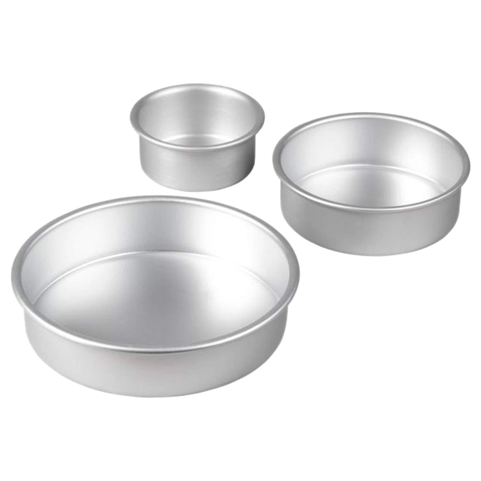 4 x 2 in. (10.1 x 5.08 cm), 6 x 2 (15.2 x cm) and 8 x 2 (20.3 x Silver