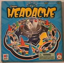 Hasbro 2005 Pop-O-Matic Headache Board Game - Fully Complete