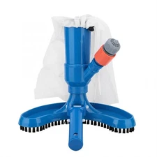 Swimming Pool Cleaning Kit Spa Suction Vacuum Head Cleaner Accessories Tool Blue