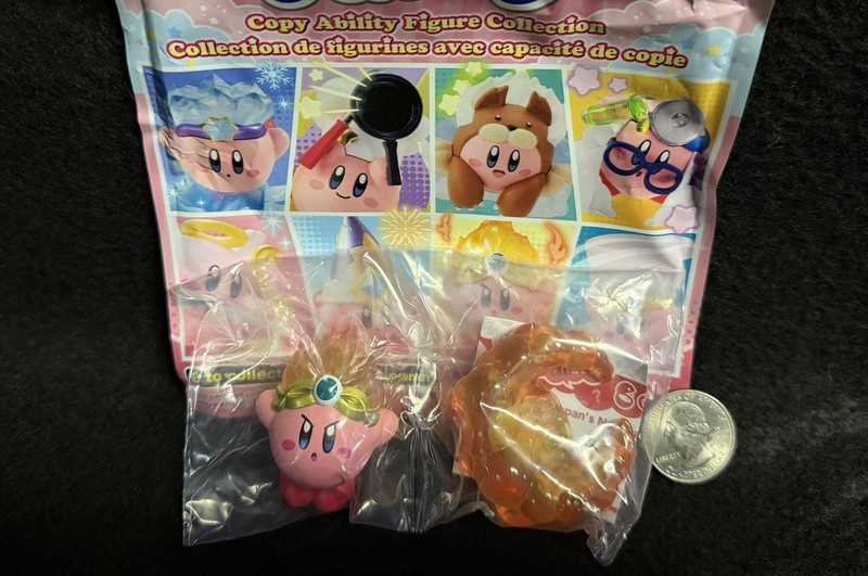 Bandai Namco Gashapon - Mini Fire Kirby Copy Ability Figure Collection 
