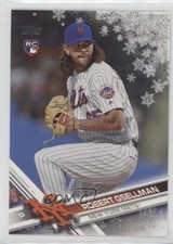 2017 Topps Holiday Wal-Mart Exclusive Metallic Snowflake Robert Gsellman 0b67
