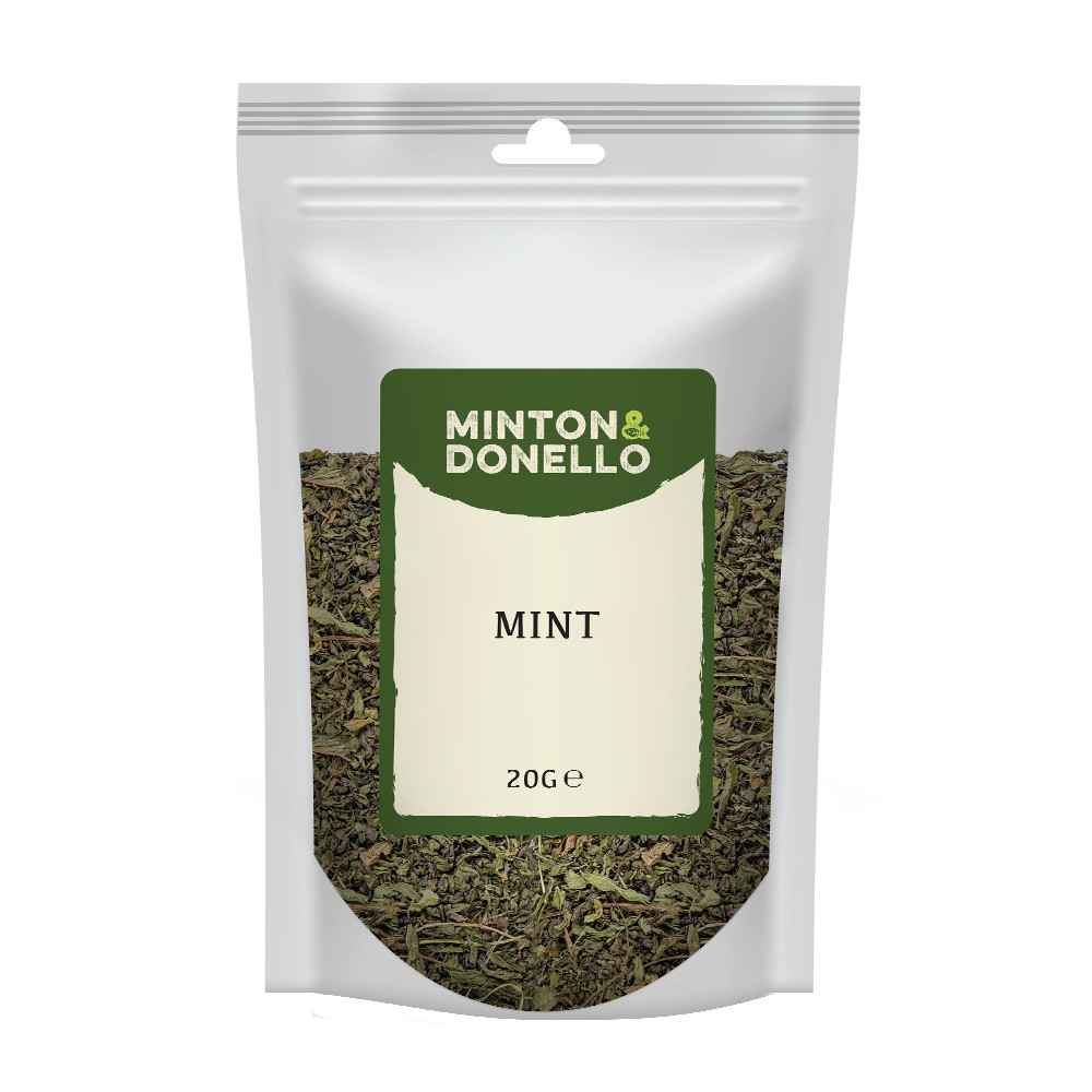 Minton & Donello Mint Dried Herb 10 x 20g