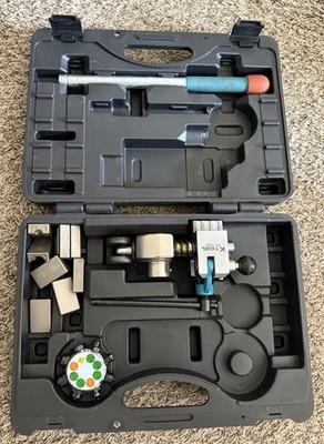 K Tool KTI-70081 Professional Brake Pipe Flaring Tool As Is Untested w/ Case VD8