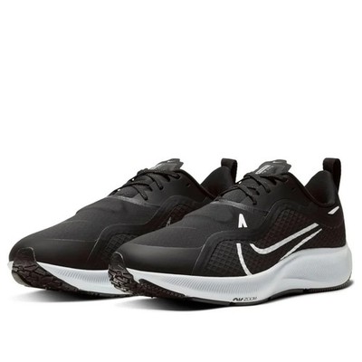 Nike Air Zoom Pegasus 37 Shield Black Pure Platinum - Size 9