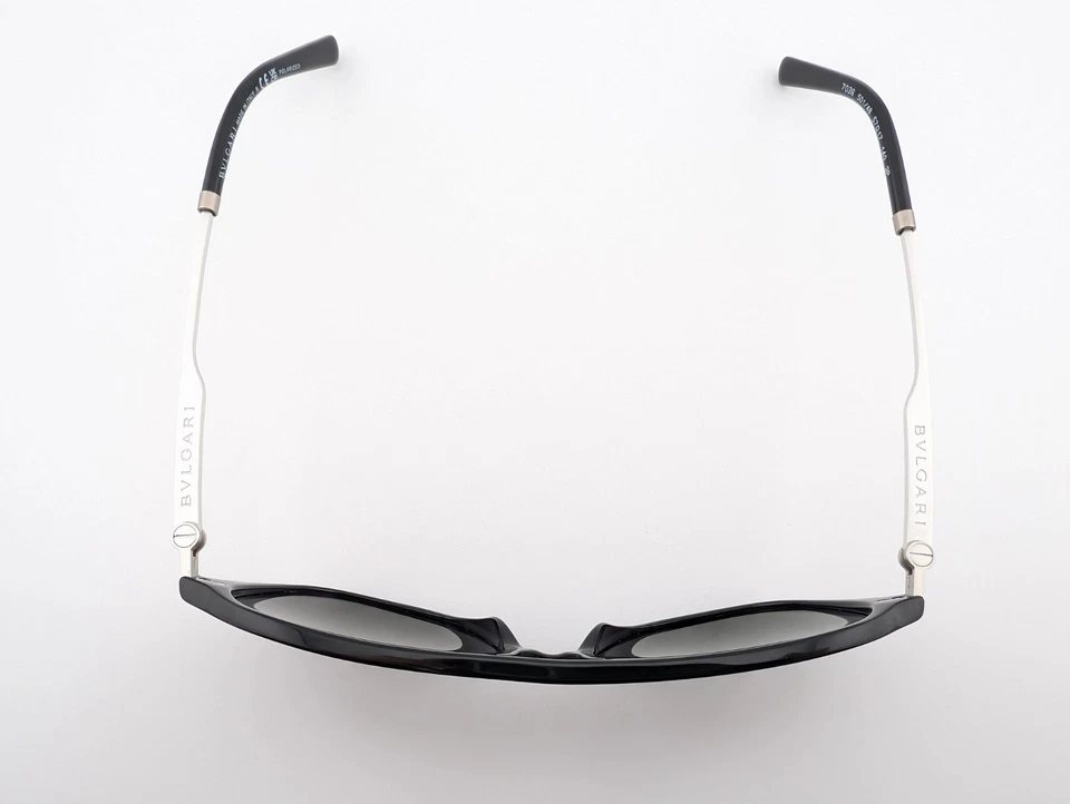 Gafas de sol Bvlgari, 7038 501/48 3P negras, 57-17-140, plástico, Italia Foto 3 de 4