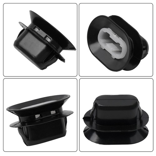 Clips Rear Seats 42mm*25mm Black Fixed Buckle Plastic Replacement 2pcs - Picture 6 of 12