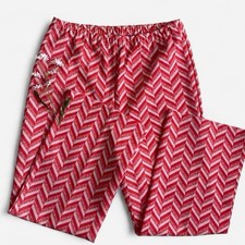 Vintage 70s Red Chevron Pants