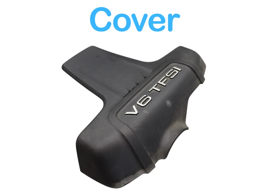 Cubierta delantera aspecto superior motor Audi A7 Quattro 12-15 06E103927 OEM Foto 3 de 4