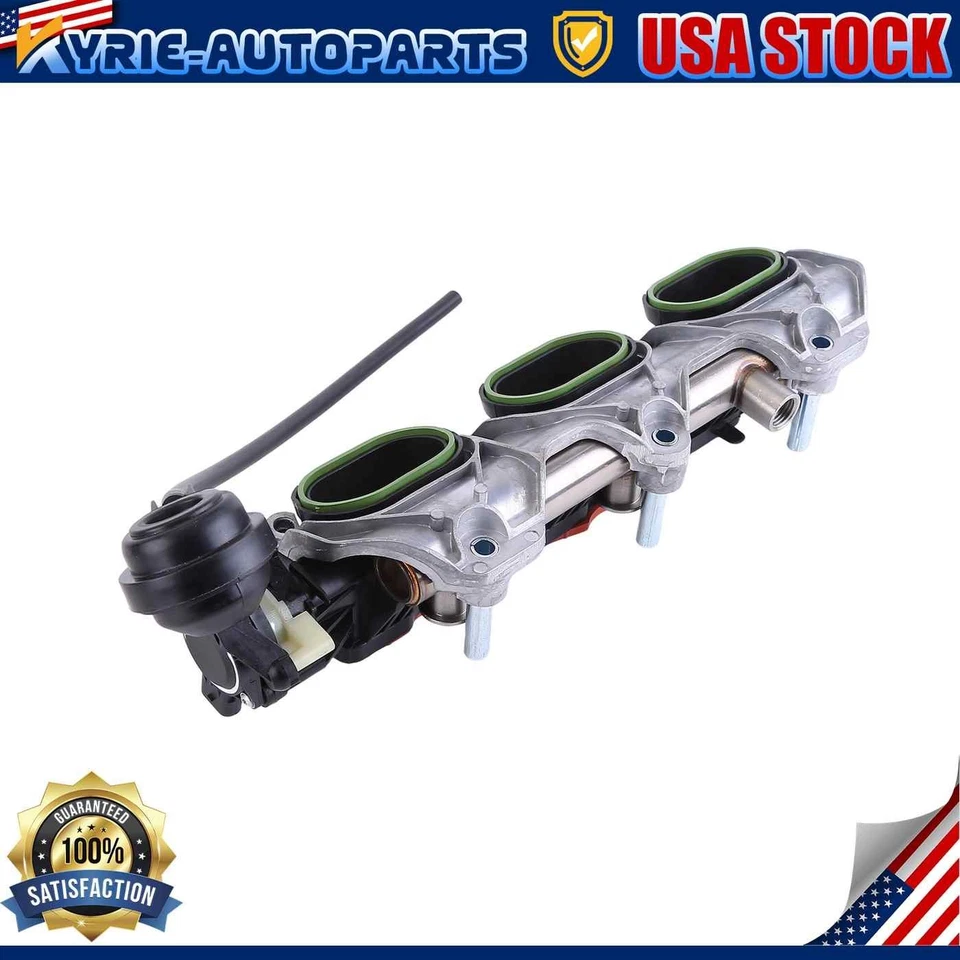 Colector de admisión izquierdo derecho para Audi A6 3,0 L V6 Quattro 2012-2015 06E133110AF Foto 3 de 4