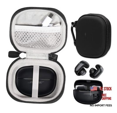  Case for NEW Bose Ultra Open Earbuds with OpenAudio Technology () Black