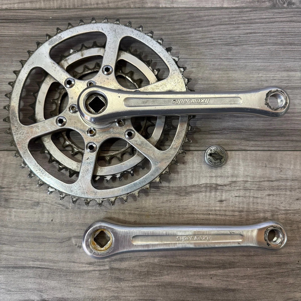 Sugino 165 mm Crankarm Crankset-With Chainrings for sale | eBay