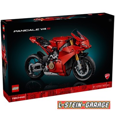 LEGO  Technic 42202 Ducati Panigale V4 S Motorrad Bauset Rennmotorrad