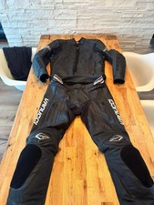 Vanucci Lederkombi Herren, Gr. 50, schwarz, Motorradkombi
