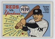 1970 Fleer Laughlin World Series Charlie Keller 1939 World Series #36 0i5i