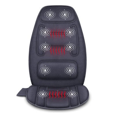 Massagesitzkissen mit Wärme, extra Memory Foam-Stützpolster im Nacken-und Lend