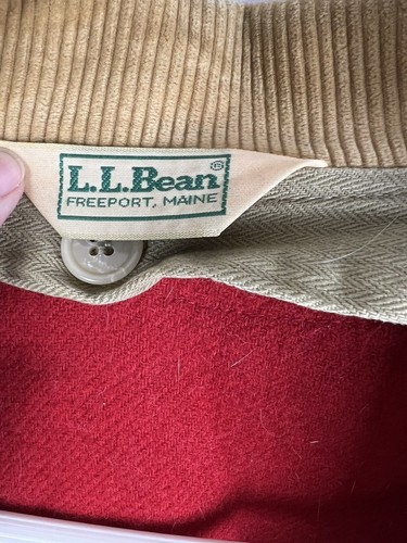 Vintage L.L.Bean Chore Mantel Jacke Wollfutter Größe 3X-4X Made in USA - Bild 3 von 24