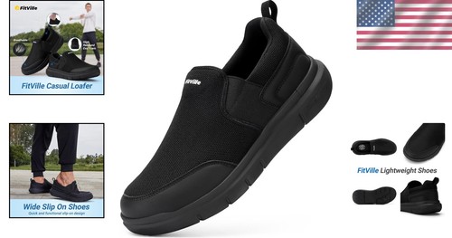 Men’s Breathable Mesh Slip-On Shoes | Ideal for All-Day Comfort and Style - Picture 2 of 9