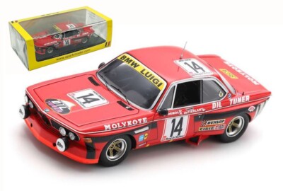 Spark SB637 BMW 3.0 CSI #14 'Team Luigi Racing' 10th Spa 24hr 1974 - Maßstab 1:43