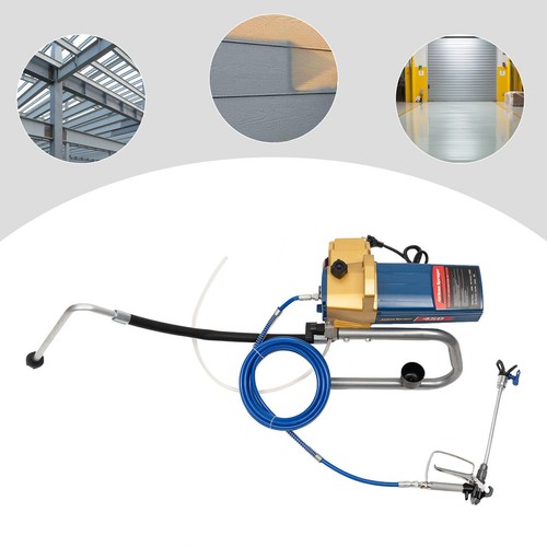 Pistola pulverizadora de pintura comercial sin aire 3000 PSI eléctrica interior pared aire UE - Imagen 10 de 22