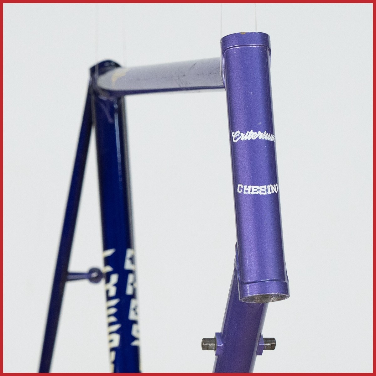 NOS CHESINI CRITERIUM STEEL FRAME VINTAGE ROAD RACING BIKE BICYCLE