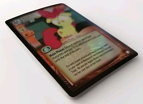 My Little Pony CCG - Apple Bloom, Bloomception #22 SR FOIL - Equestrian Odysseys - Picture 2 of 6