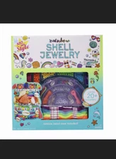 Just My Style D.I.Y Rainbow Shell Jewelry Kit, Create 20 Bracelets, New!!