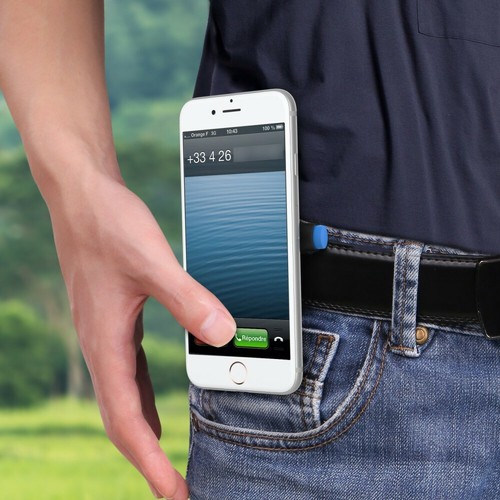 PlusAcc Universal Belt Clip Phone Holder for iPhone 15 14 13 12 11 Pro Max Black - 第 3/13 張圖片